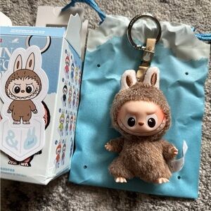 POP MART Labubu Pin for Love Plush Pendant – Opened “&” – 100% Authentic